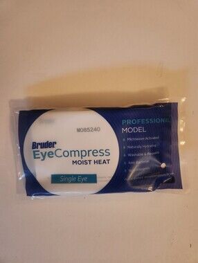 Bruder Single Eye Moist Heat Compress Mask NWT – Sealed Package New With Tags
